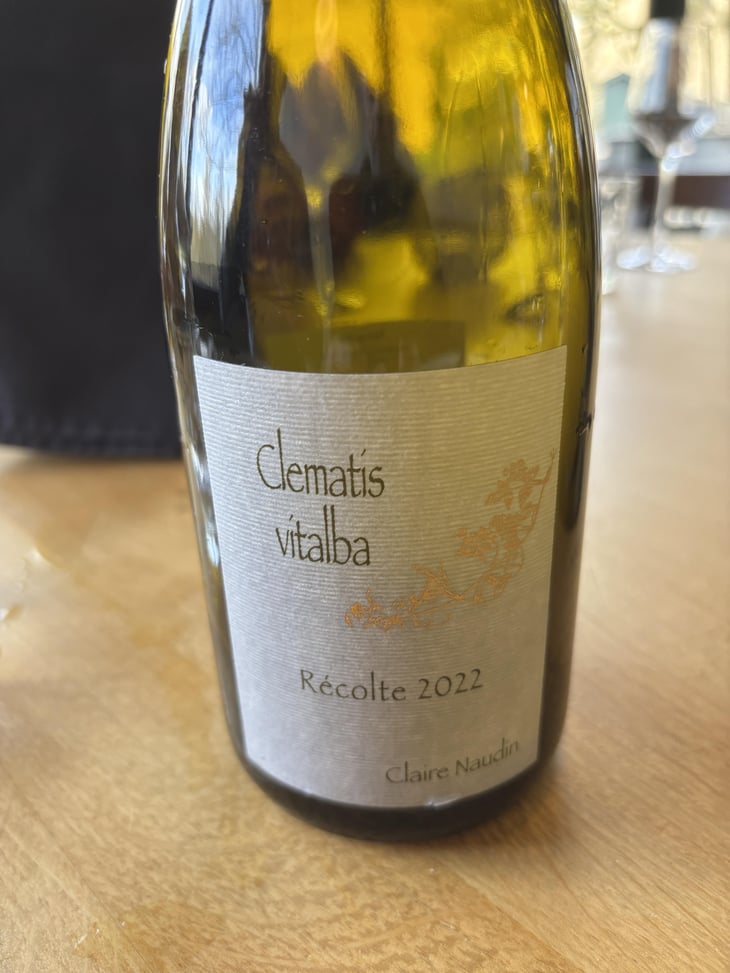 Clematis Vitalba - Domaine Henri Naudin-Ferrand - Claire Naudin 