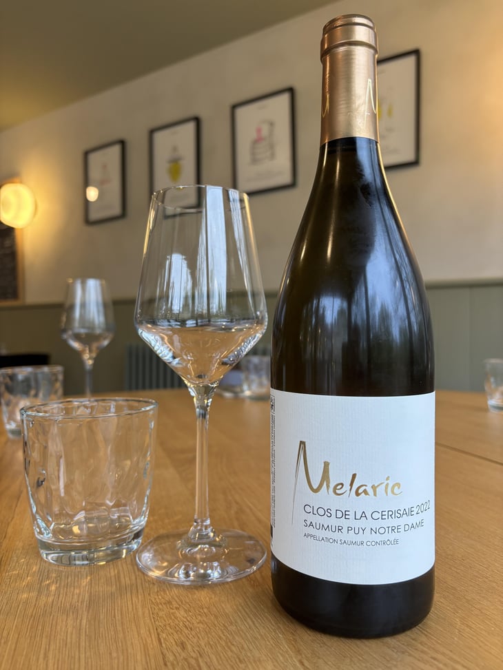 Clos de la Ceriseraie Blanc - Domaine Mélaric - Aymeric Hillaire & Mélanie Cunin 