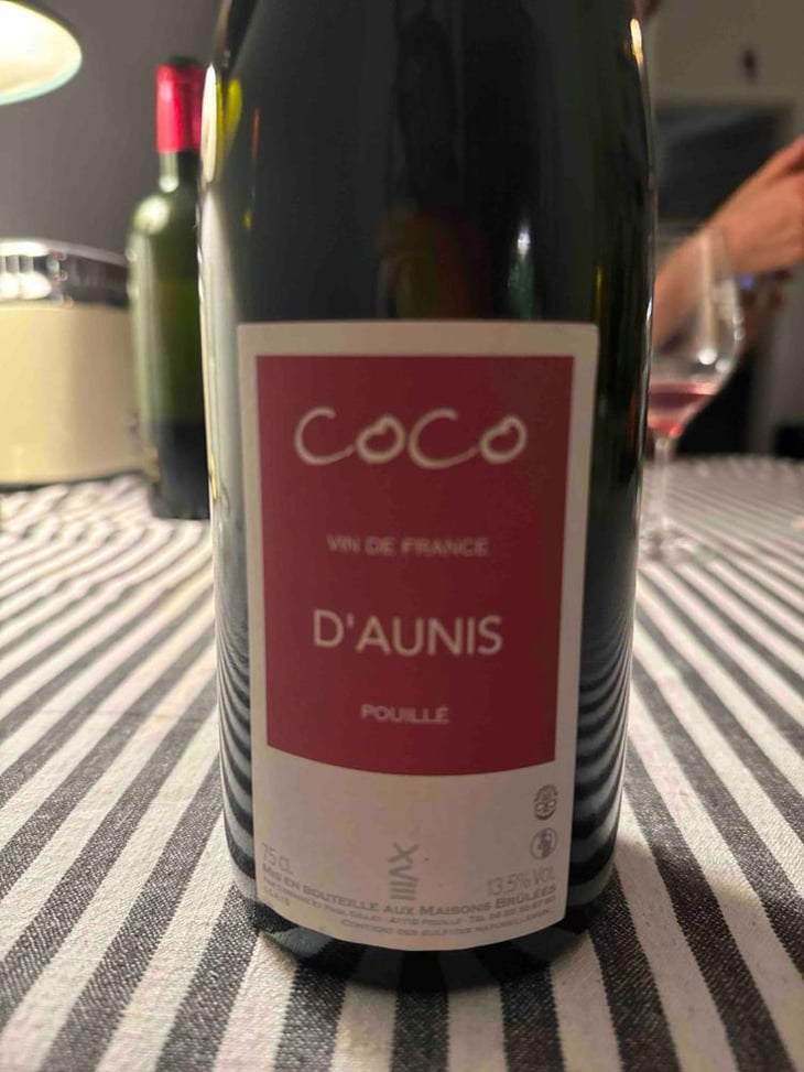 Coco D’Aunis - Domaine des Maisons Brûlées - Corinne & Paul Gillet 
