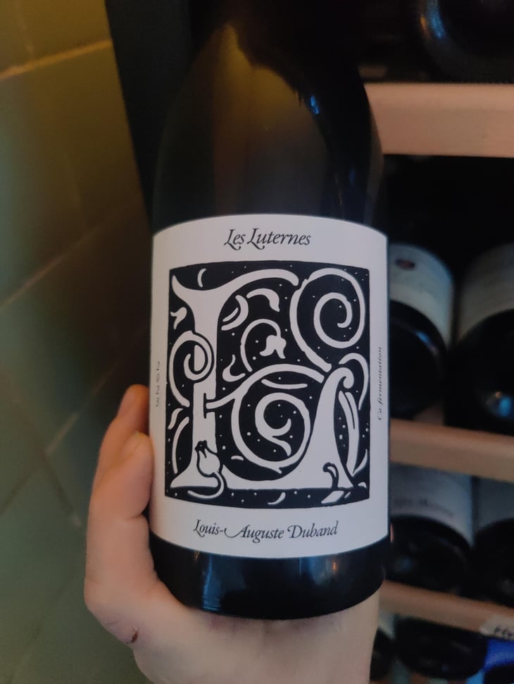 Cofermentation - Domaine Les Luternes - Louis Auguste Duband -2023