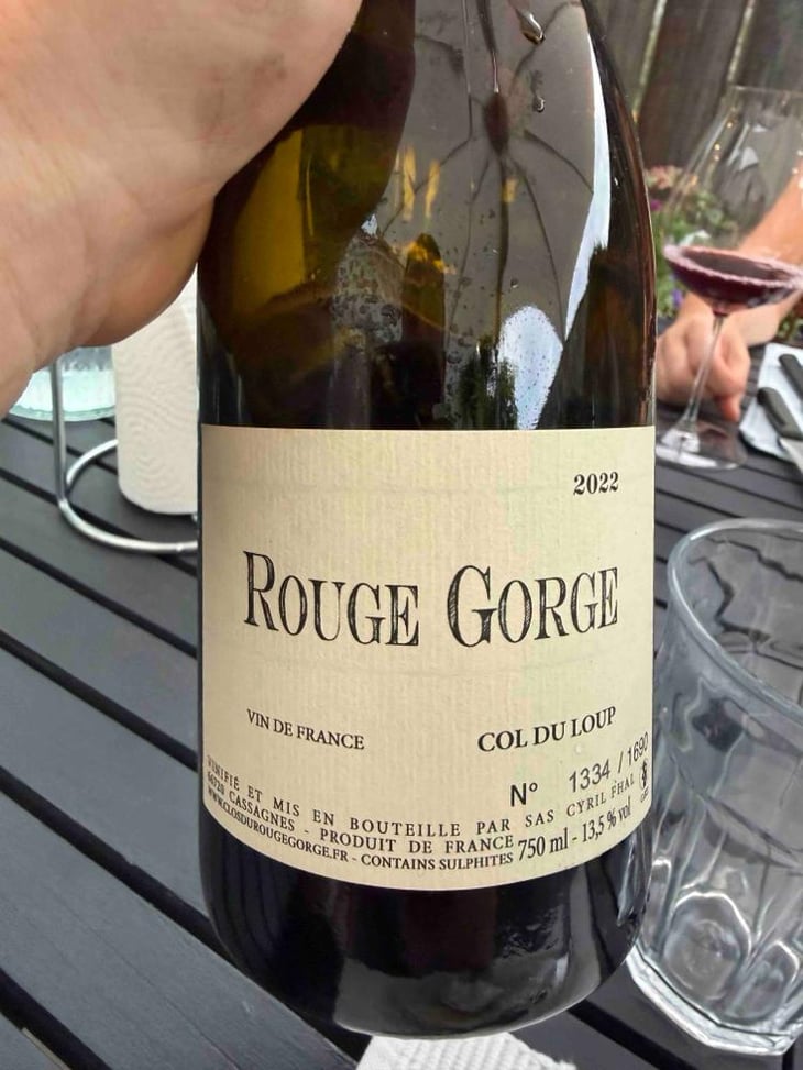 Col du loup - Clos du Rouge Gorge - Cyril Fhal -2019
