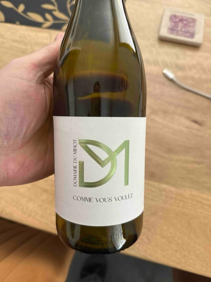 Comme vous voulez ( Blouge ) - Domaine du Minot - Axel Chambert 