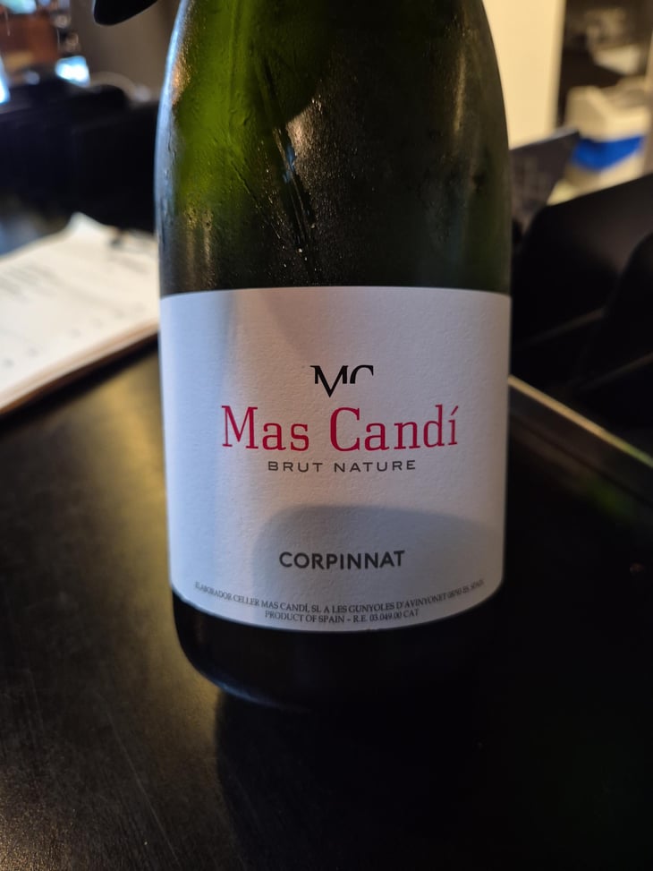 Corpinnat Brut Nature - Mas Candí - Ramón Jané, Mercé Cuscó, Toni Carbó, Ramón Galimany -2019