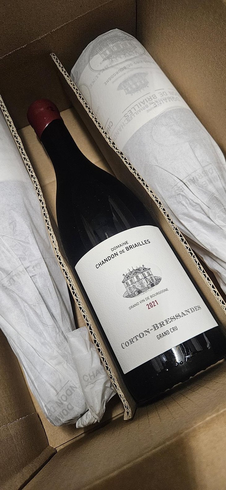 Corton Grand Cru "Les Bressandes" - Domaine Chandon de Briailles - Claude & François de Nicolay 