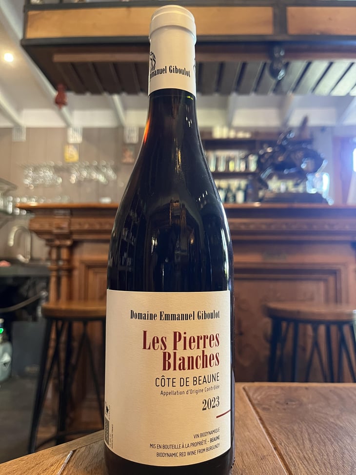 Côte-de-Beaune "Les Pierres Blanches" Rouge - Domaine Emmanuel Giboulot - Emmanuel Giboulot -2020