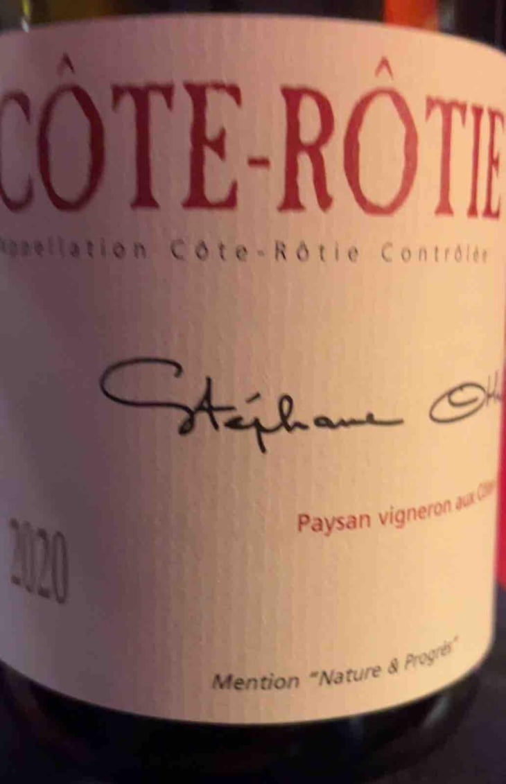 Cote-Rotie - Domaine Otheguy - Stéphane Otheguy 