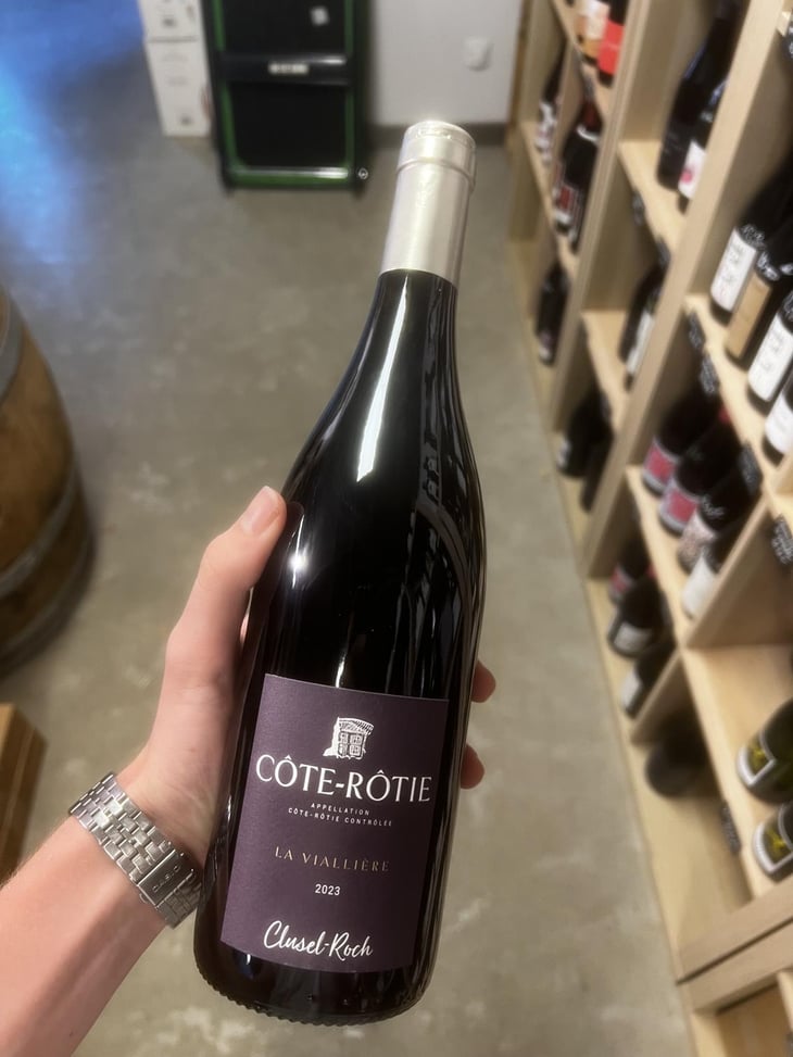 Côte Rôtie La Viallière - Domaine Clusel-Roch - Gilbert Clusel, Brigitte Roch, Guillaume Roch 