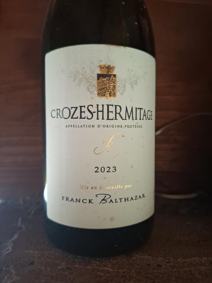 Crozes -hermitage - Franck Balthazar - Franck Balthazar -2020