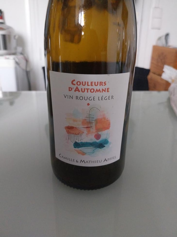 Couleurs D’Automne - Domaine Mathieu Apffel - Camille & Mathieu Apffel 