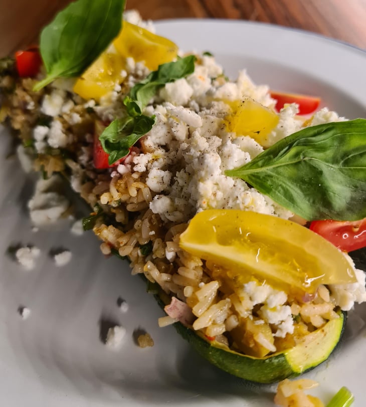 Courgette Farcie Végétarienne - Le Bardu - 1368728