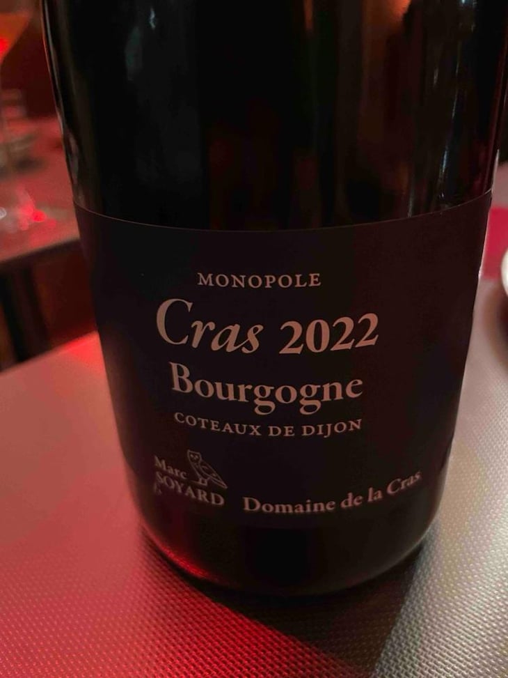 Cras Monopole - Domaine de la Cras - Marc Soyard 
