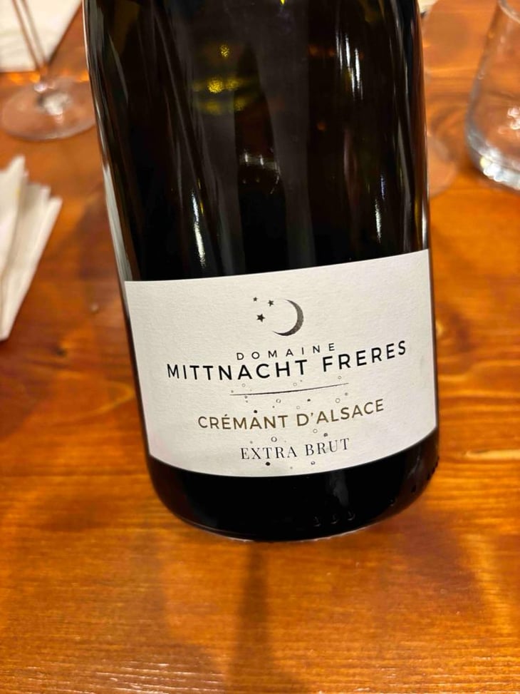 Crémant d’Alsace extra brut - Mittnacht Frères - Marc, André & Paule Mittnacht -2025
