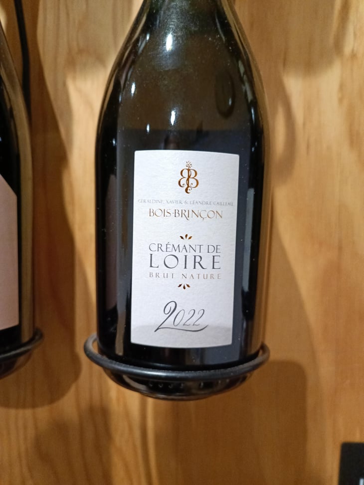 Crémant de Loire - Bois-Brinçon - Xavier & Géraldine Cailleau -2021