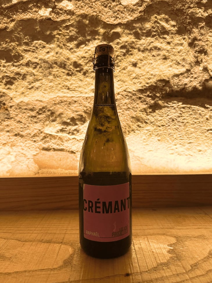 Crémant de Raphael - Les Vins Pirouettes - Pierre Sanchez, Rémi Ségura & Xavier Couturier 