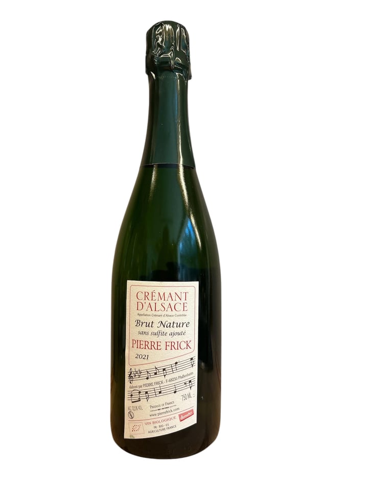 Crémant - Domaine Pierre Frick - Jean-Pierre, Chantal et Thomas Frick -2017