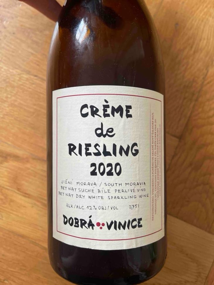 Créme de Riesling 2018 - Dobra Vinice - Petr Nejedlik & Andrea Nejedlíková 