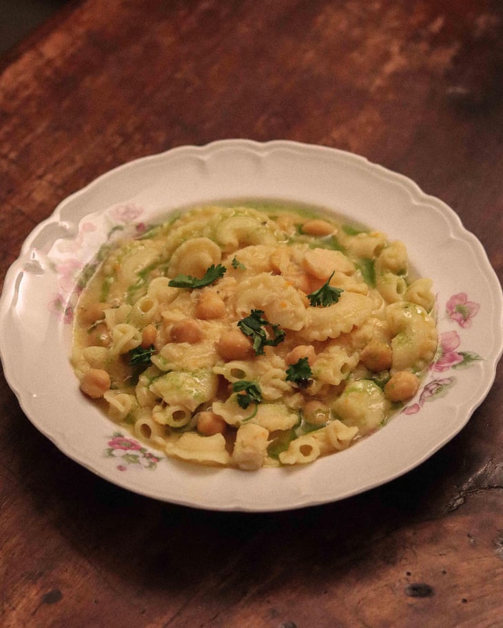 Creste Di Gallo Con Ceci, Baccalà E Zafferano - SEMI DI VINO - 1405874