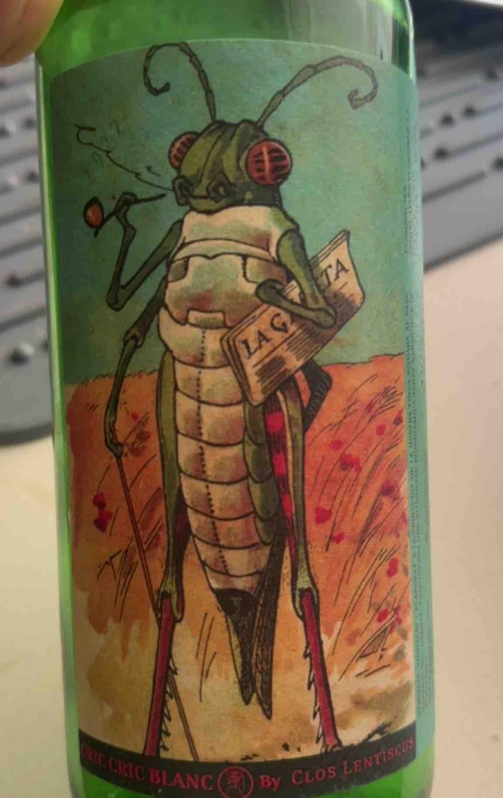 Cric Cric Blanc - Clos Lentiscus - Manel Aviñó 