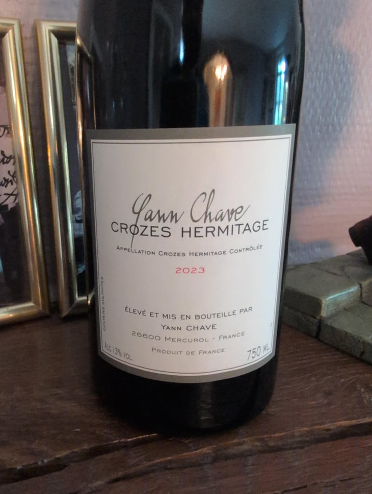 Crozes Hermitage - Yann Chave - Yann Chave 