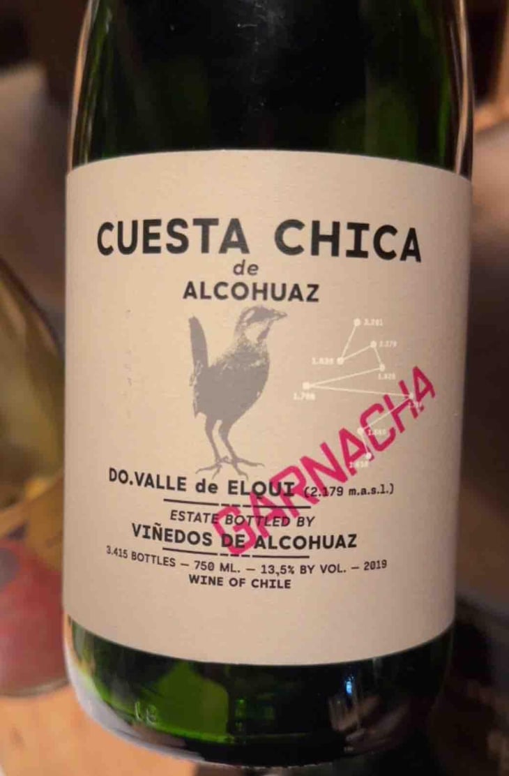 Cuesta Chica Garnacha - Viñedos De Alcohuaz - Marcelo Retamal -2019