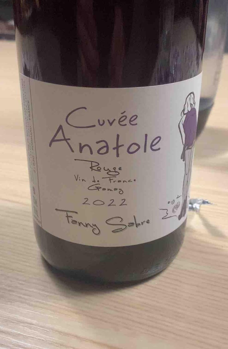 "Cuvée Anatole" - IGP Ste Marie-la-Blanche - Fanny Sabre - Fanny Sabre 