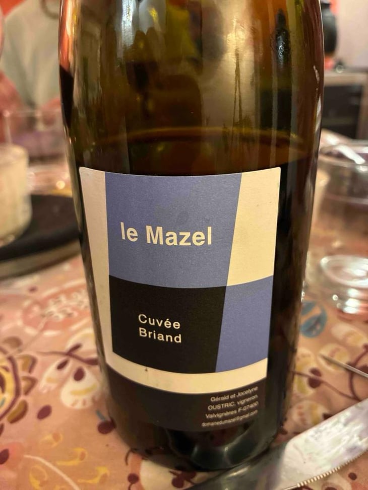 Cuvée Briand - Le Mazel - Gérald & Jocelyne Oustric 