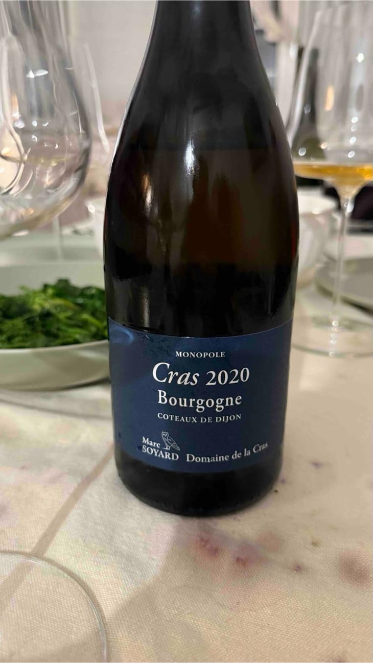 Cuvée Cras Monopole Blanc - Domaine de la Cras - Marc Soyard 