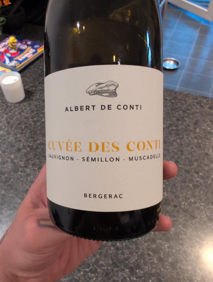Cuvée Des Conti - Château Tour des Gendres - Guillaume de Conti 