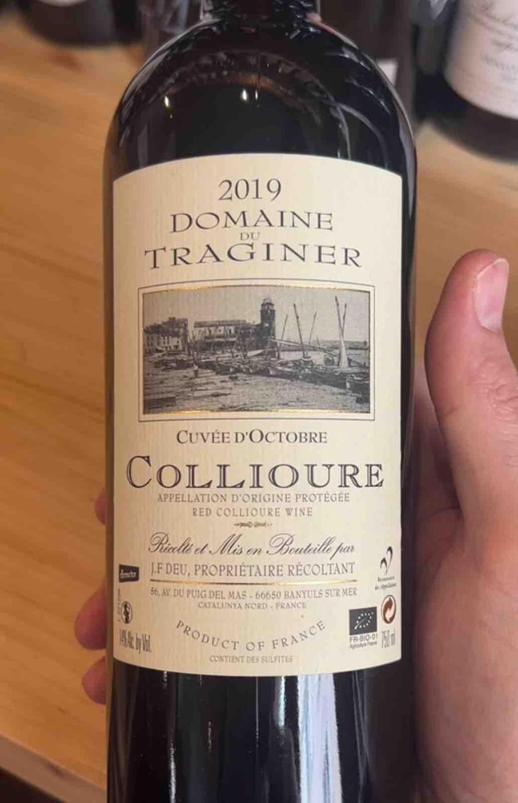 Cuvée d'Octobre - Domaine Du Traginer - Jean-François Deu 