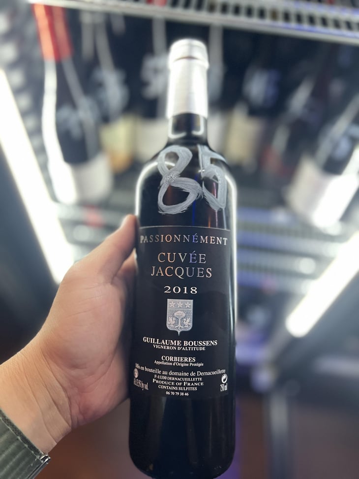 Cuvée Jacques - Domaine Dernacueillette - Guillaume Boussens -2017