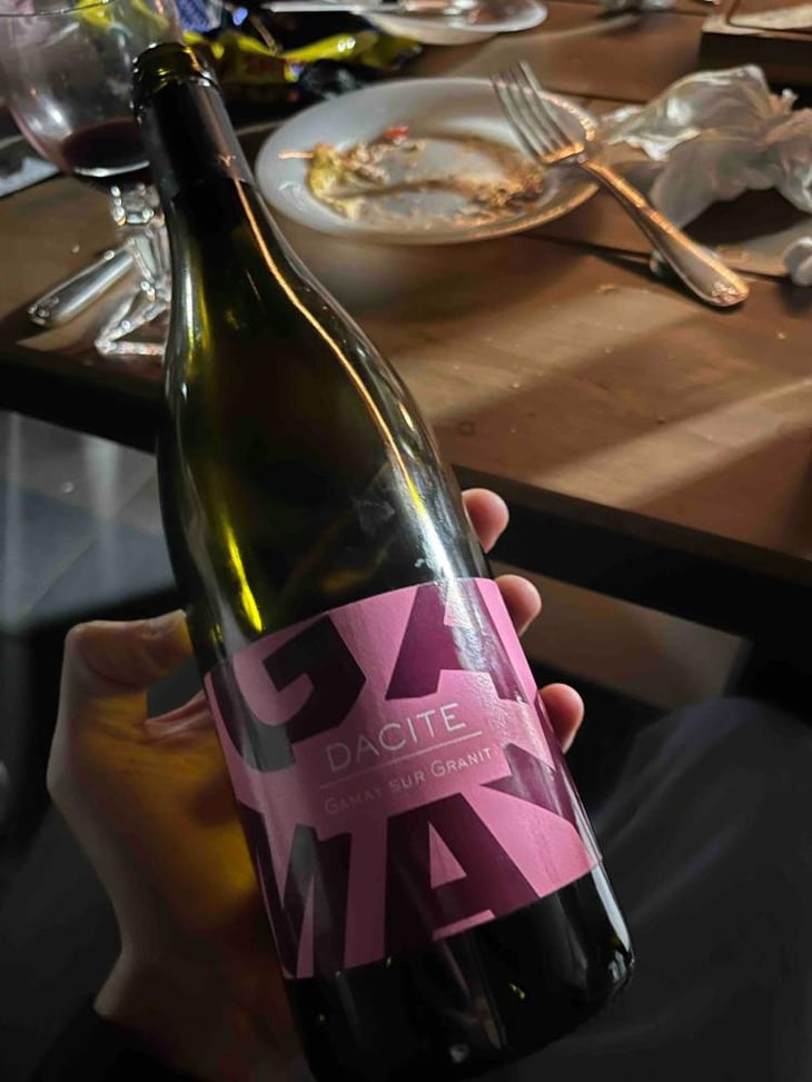 Dacite - Vins de la Madone - Gilles Bonnefoy 