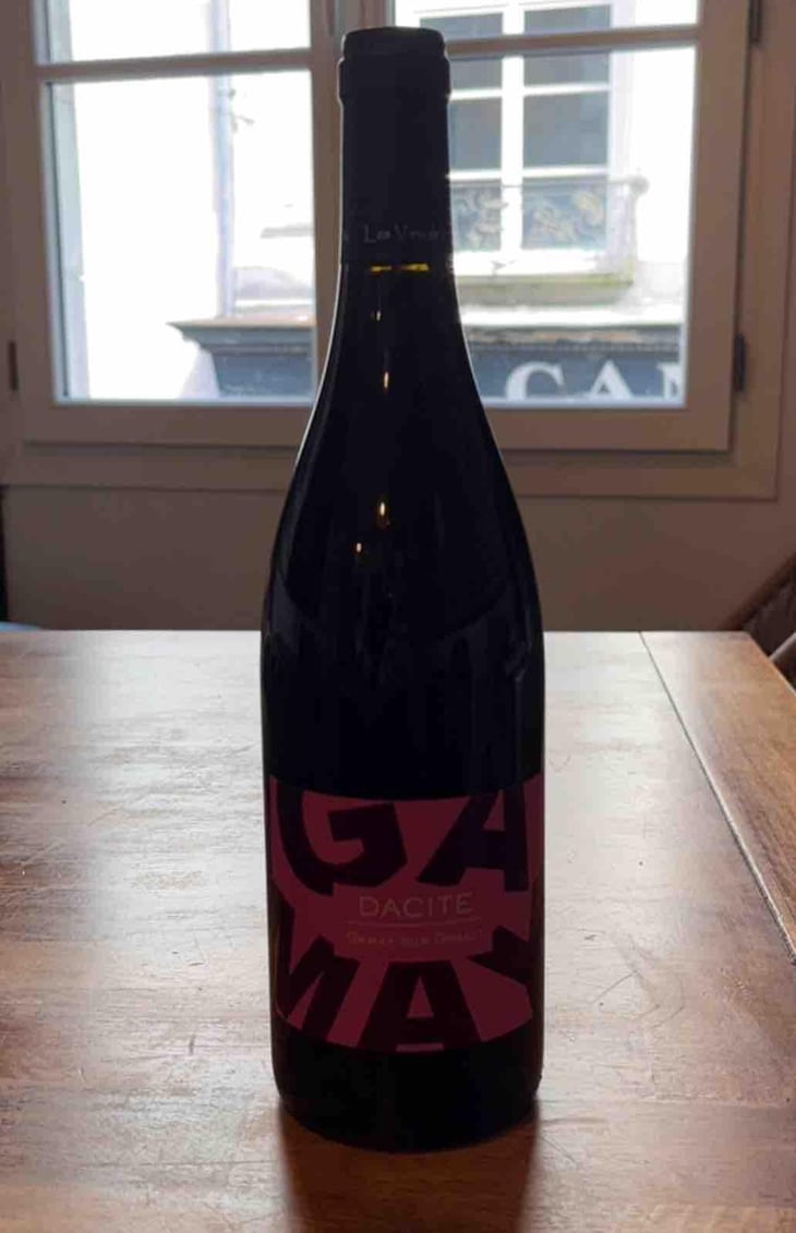 Dacite - Vins de la Madone - Gilles Bonnefoy 