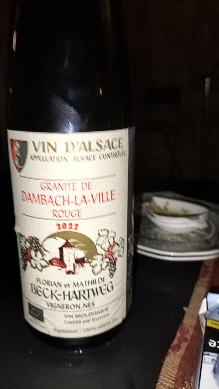 Dambach-La-Ville Pinot Noir - Florian & Mathilde Beck-Hartweg - Florian & Mathilde Beck-Hartweg 