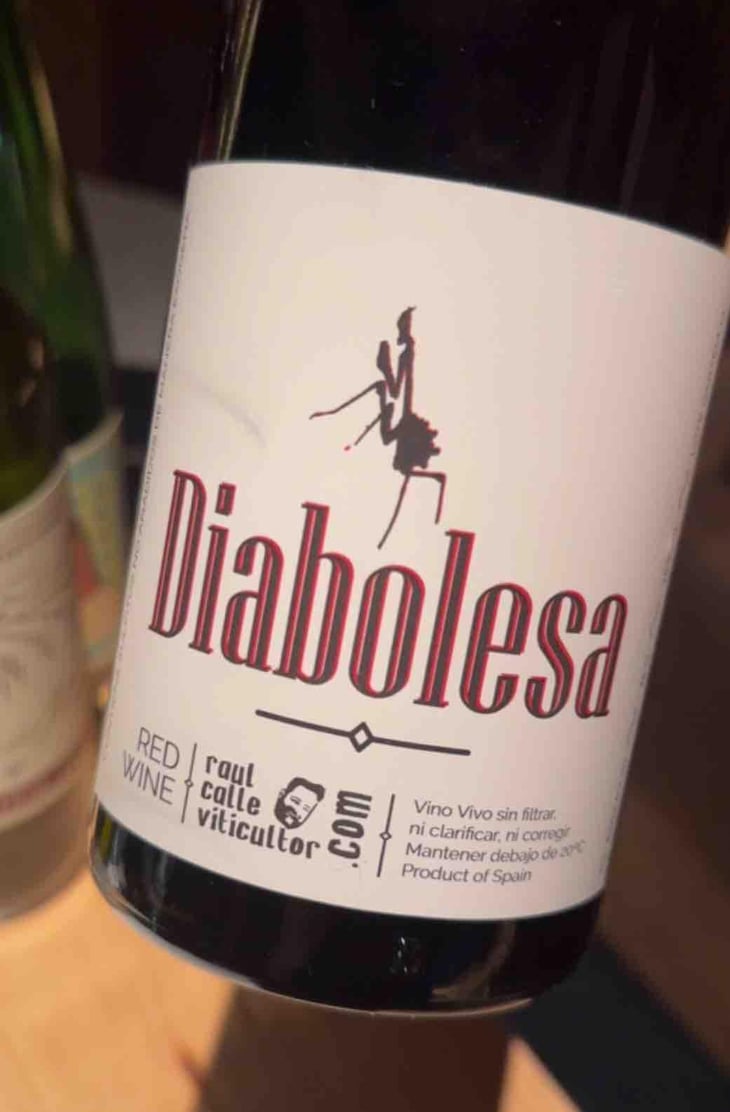 Diabolesa - Vinos Naturi - Raúl Calle y Laura Piñas 