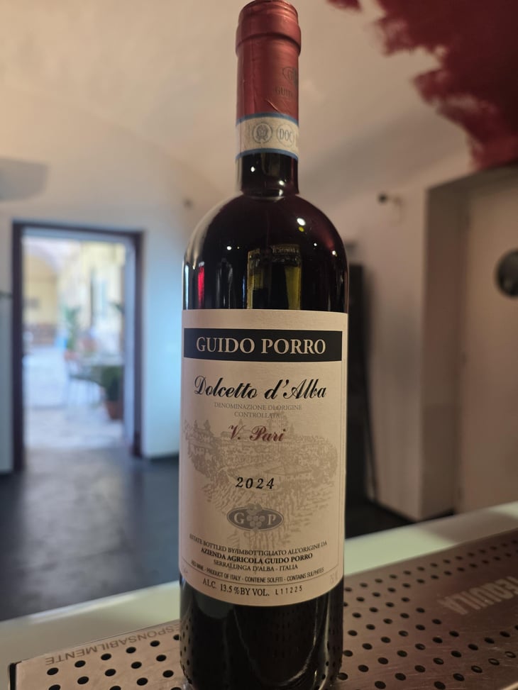 Dolcetto D'Alba vigna Pari - Azienda Agricola Guido Porro - Guido Porro -2024