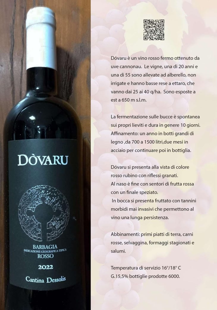 Dòvaru - Cantina Dessolis - Stefano Dessolis 