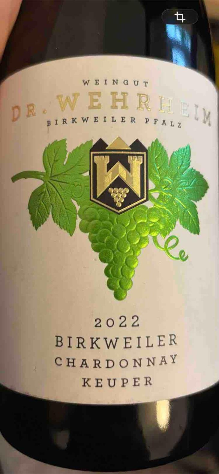 Dr. Wehrheim: Weißburgunder Birkweiler aus dem Muschelkalk Ortswein - Weingut Dr. Wehrheim i Birkweiler, Pfalz, - Dr.wehrheim -2022