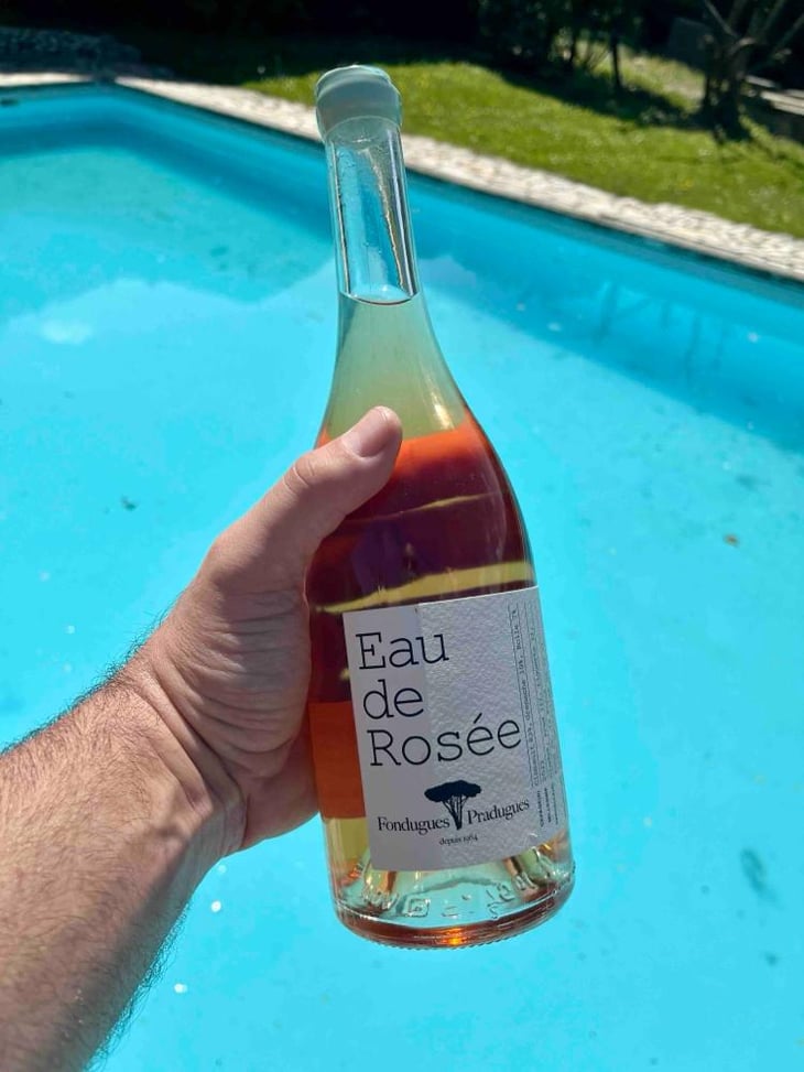 Eau de Rosé - Fondugues-Pradugues - Stephen Roberts 