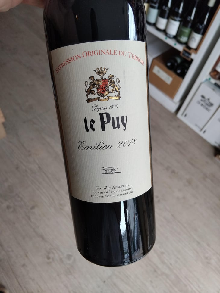 Emilien 2016 - Château le Puy - Jean-Pierre & Pascal Amoreau 