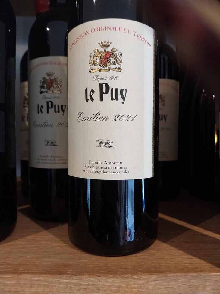 Emilien 2016 - Château le Puy - Jean-Pierre & Pascal Amoreau 