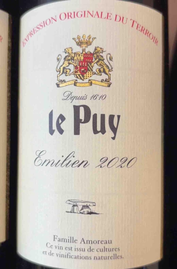 Emilien - Château le Puy - Jean-Pierre & Pascal Amoreau 