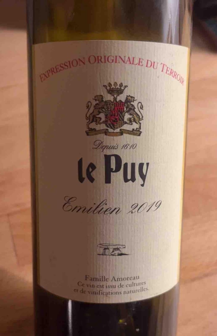 Emilien - Château le Puy - Jean-Pierre & Pascal Amoreau 