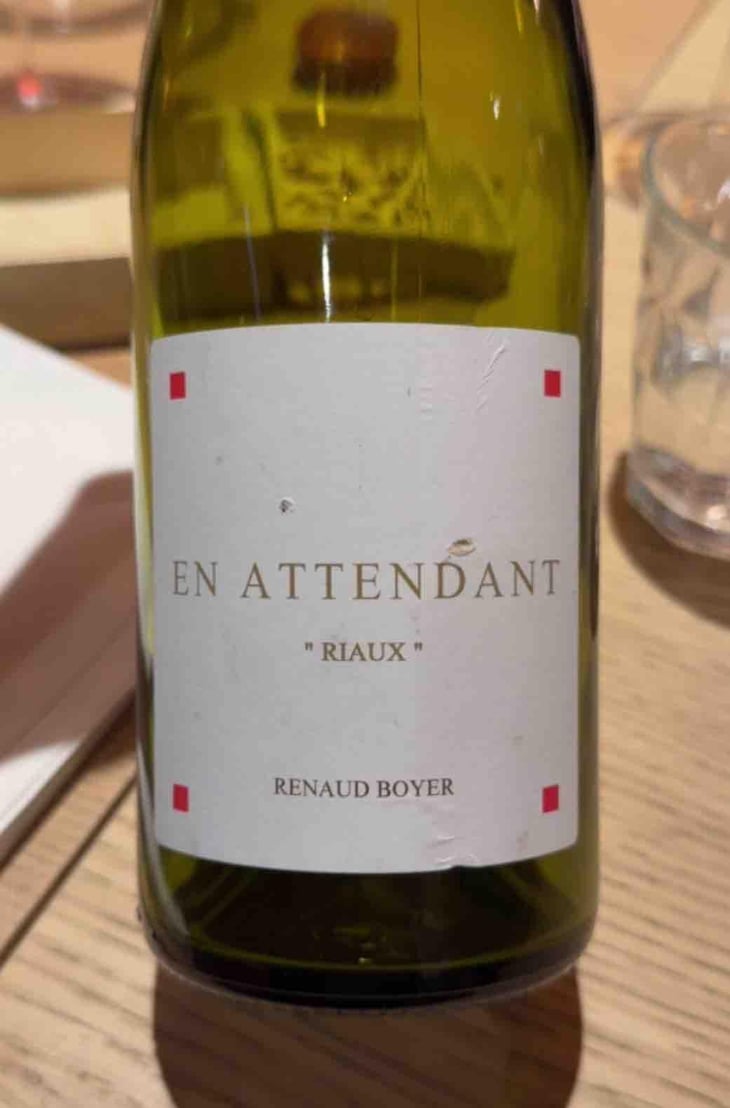 En Attendant « Riaux » - Domaine Renaud Boyer - Renaud Boyer 