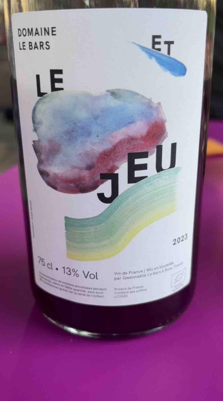 Et le jeu - Domaine Le Bars - Gwennaëlle Le Bars -2022