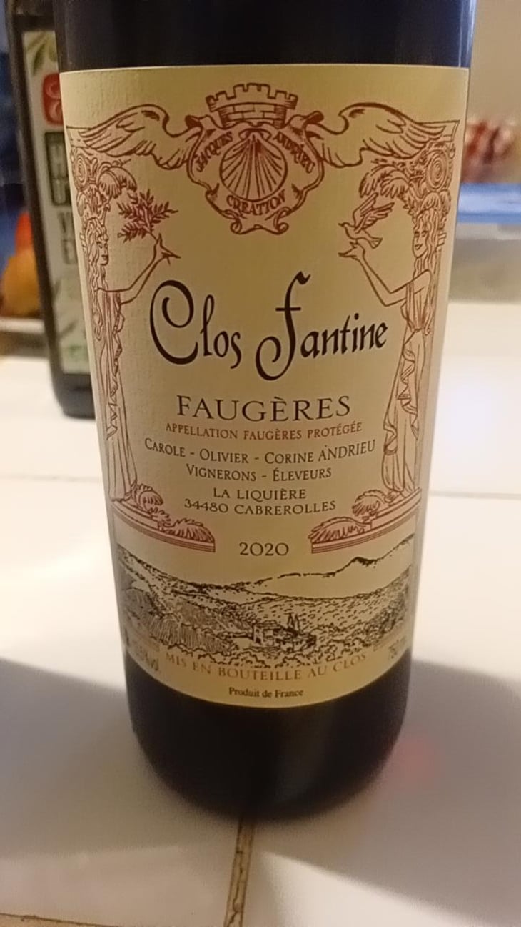 Faugères - Clos Fantine - Carole, Olivier & Corine Andrieu 