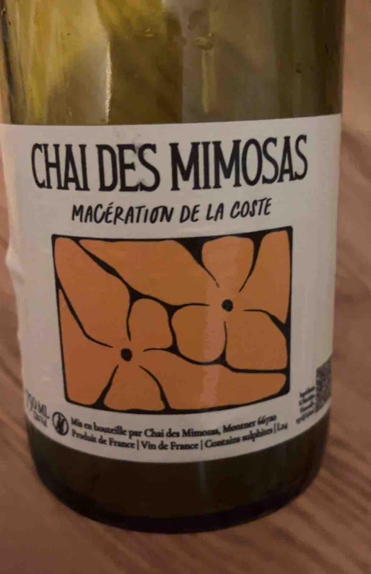 Field blanc - Chai des Mimosas - Hugo Barkshire -2023