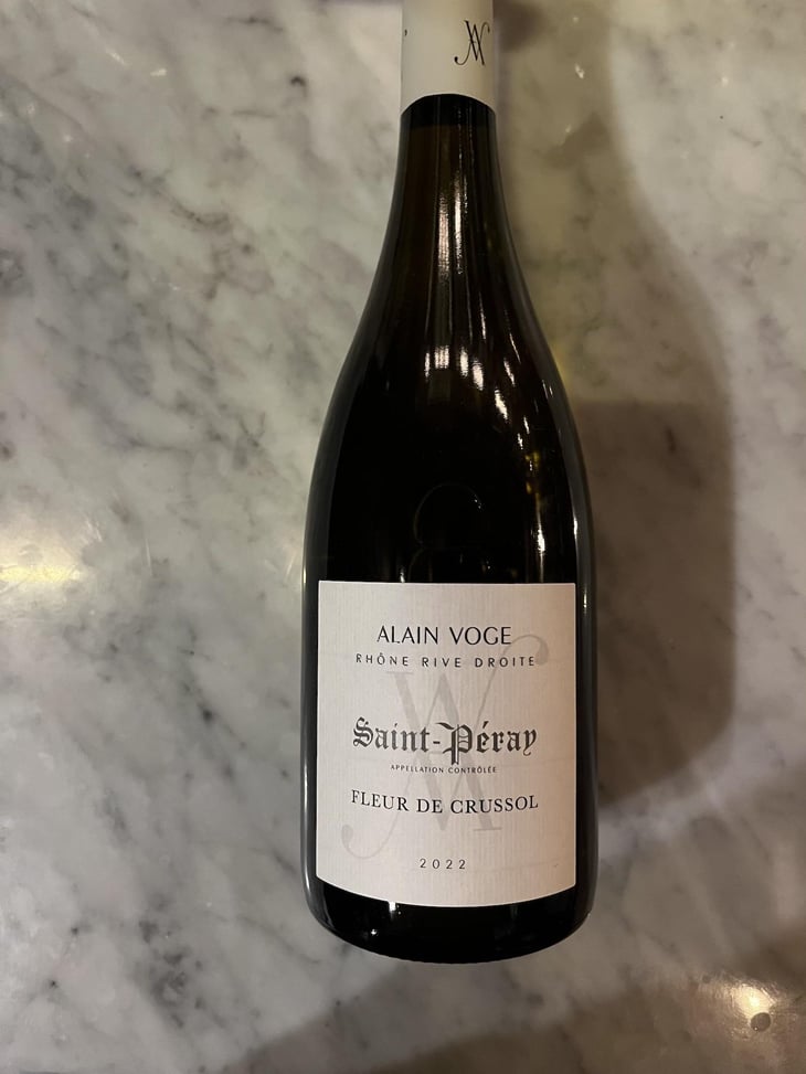 Fleur de Crussol - Domaine Alain Voge - Lionel Fraisse -2020