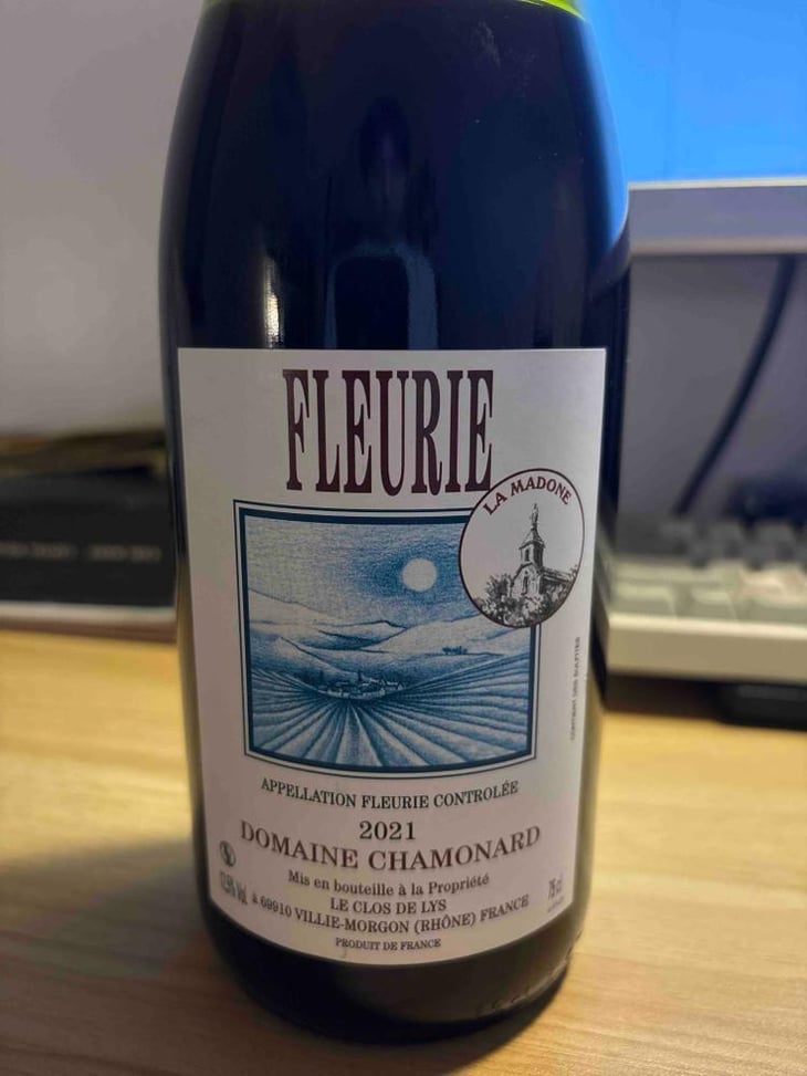 Fleurie La Madone - Domaine Chamonard - Jean-Claude, Jeanne & Geneviève Chanudet 