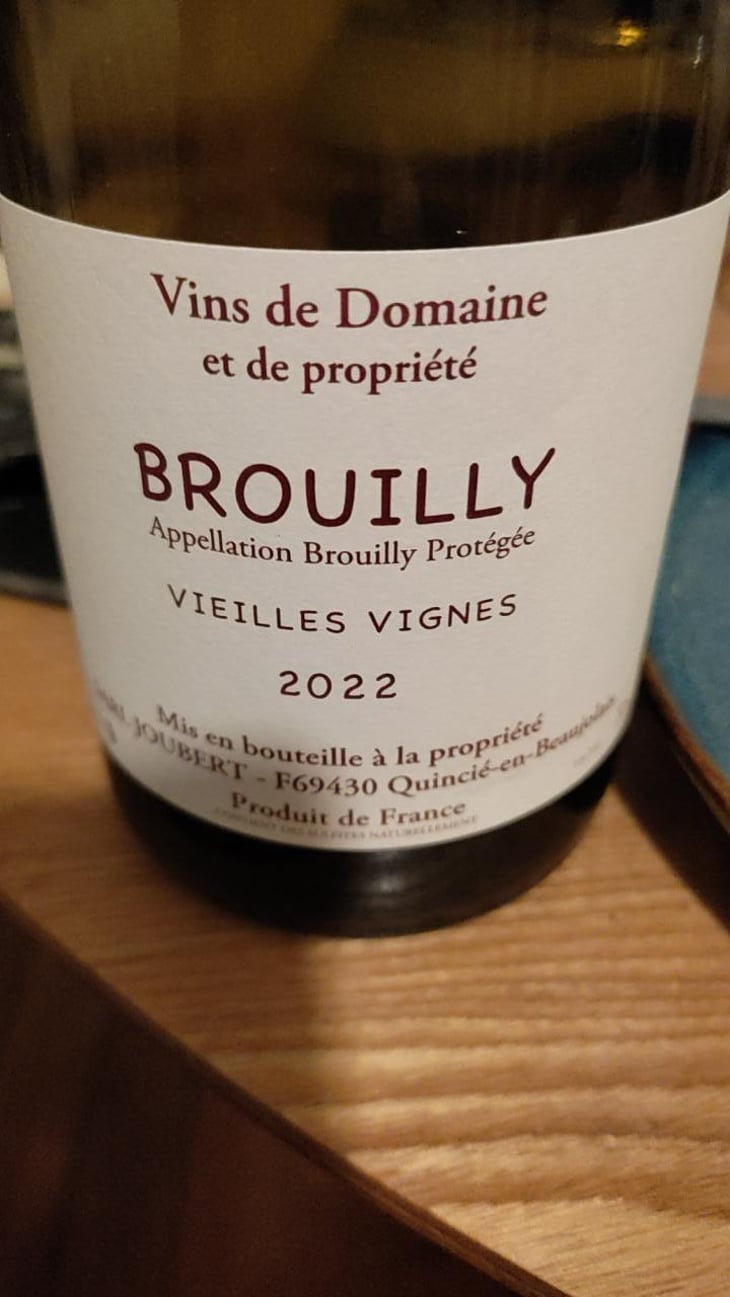 Fleurie Vieilles Vignes - Domaine Marcel Joubert - Carine Joubert 
