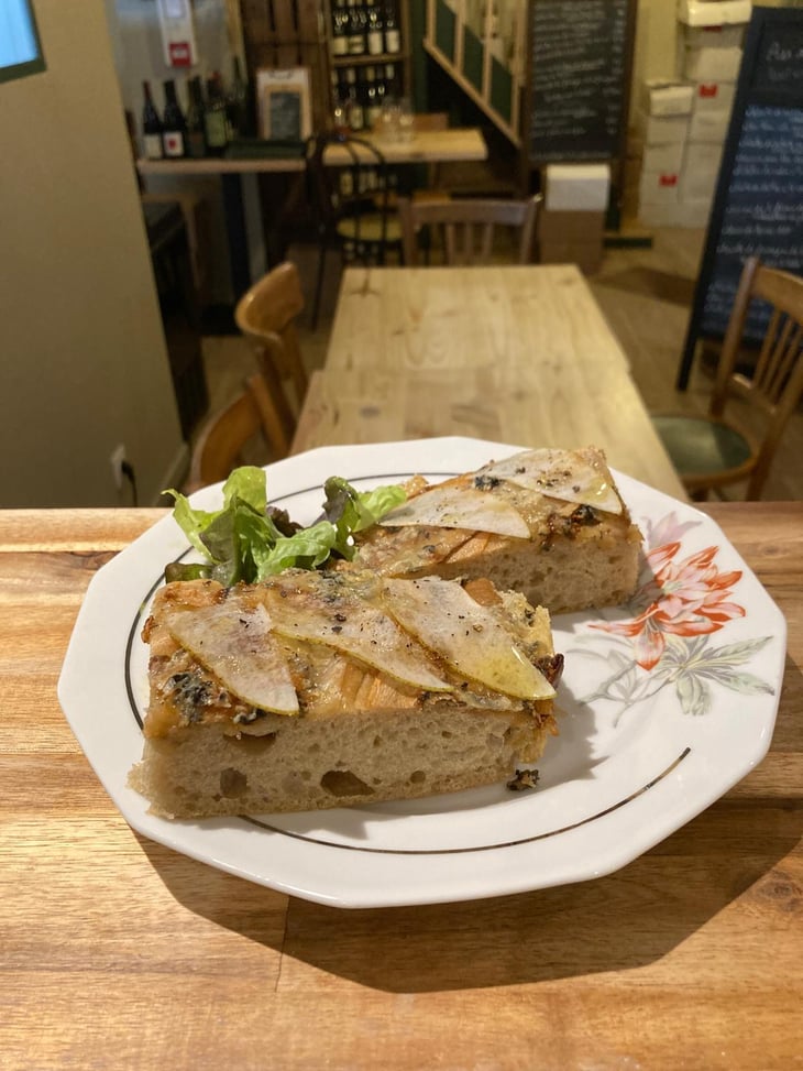 Foccacia Poire-Bleu D'Auvergne - Le Tourbillon de la Vigne - 885423